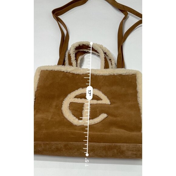 Telfar x UGG Medium Shopping Bag in Chestnut - Picture 4 of 11